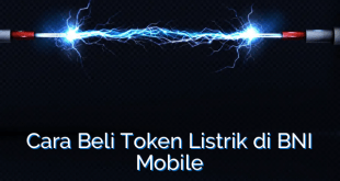 Cara Beli Token Listrik di BNI Mobile