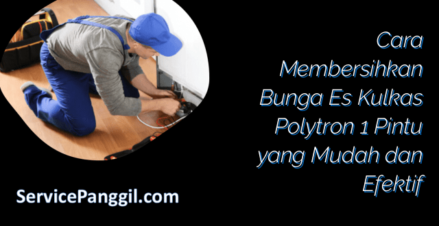 Cara Membersihkan Bunga Es Kulkas Polytron 1 Pintu yang Mudah dan Efektif