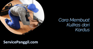 Cara Membuat Kulkas dari Kardus