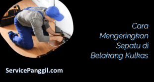 Cara Mengeringkan Sepatu di Belakang Kulkas