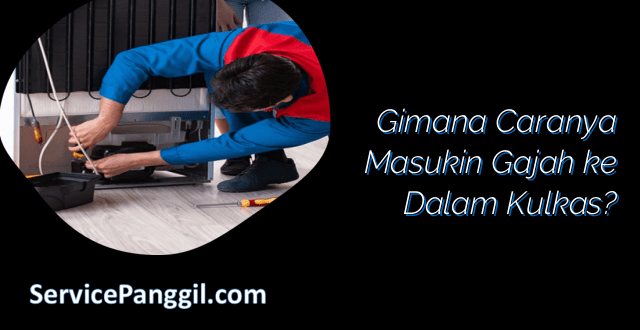 Gimana Caranya Masukin Gajah ke Dalam Kulkas?